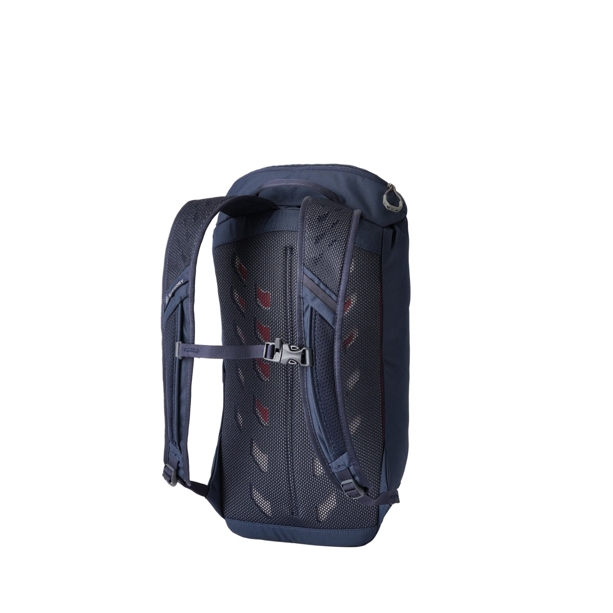 Gregory Nano 16L Daypack in Spark Navy - Back View showing breathable backpanel