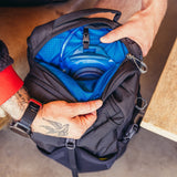 Gregory Nano 20L Independent Zippered Hydration Pocket - doubles as laptop or tablet sleeve