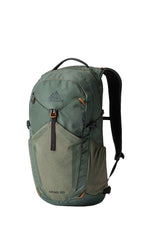 Gregory Nano 20L Daypack - Front View showing panel-loading main compartment with dual compression straps