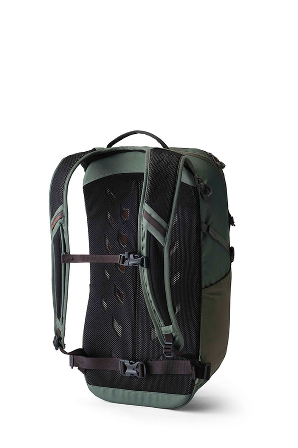 Gregory Nano 24L Daypack - Back View showing breathable die-cut backpanel and padded airmesh harnesses
