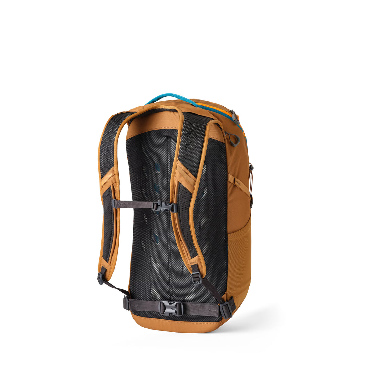 Gregory Nano 24L Daypack in Moab Tan - Back View showing removable webbing hipbelt
