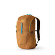 Gregory Nano 24L Daypack in Moab Tan - Front View with trekking pole attachments