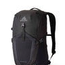 Gregory Nano 24L Daypack in Optic Black - Front View with front stretch mesh pocket