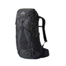 Gregory Paragon 40L Men's Backpack in Alpine Black - Front View with FreeFloat Hybrid suspension