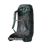 Gregory Paragon 40L Men's Backpack in Cascade Green - Back View showing perimeter frame and ventilation