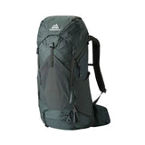 Gregory Paragon 40L Men's Backpack in Cascade Green - Front View with side-loading zipper access