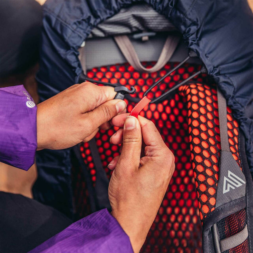 Gregory Raincover 50-80L Recycled Performance Fabric - 40% recycled polyester ripstop with PFAS-free DWR