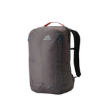 Gregory Retna 28L Everyday Backpack in Agate Grey - Front View with external laptop access