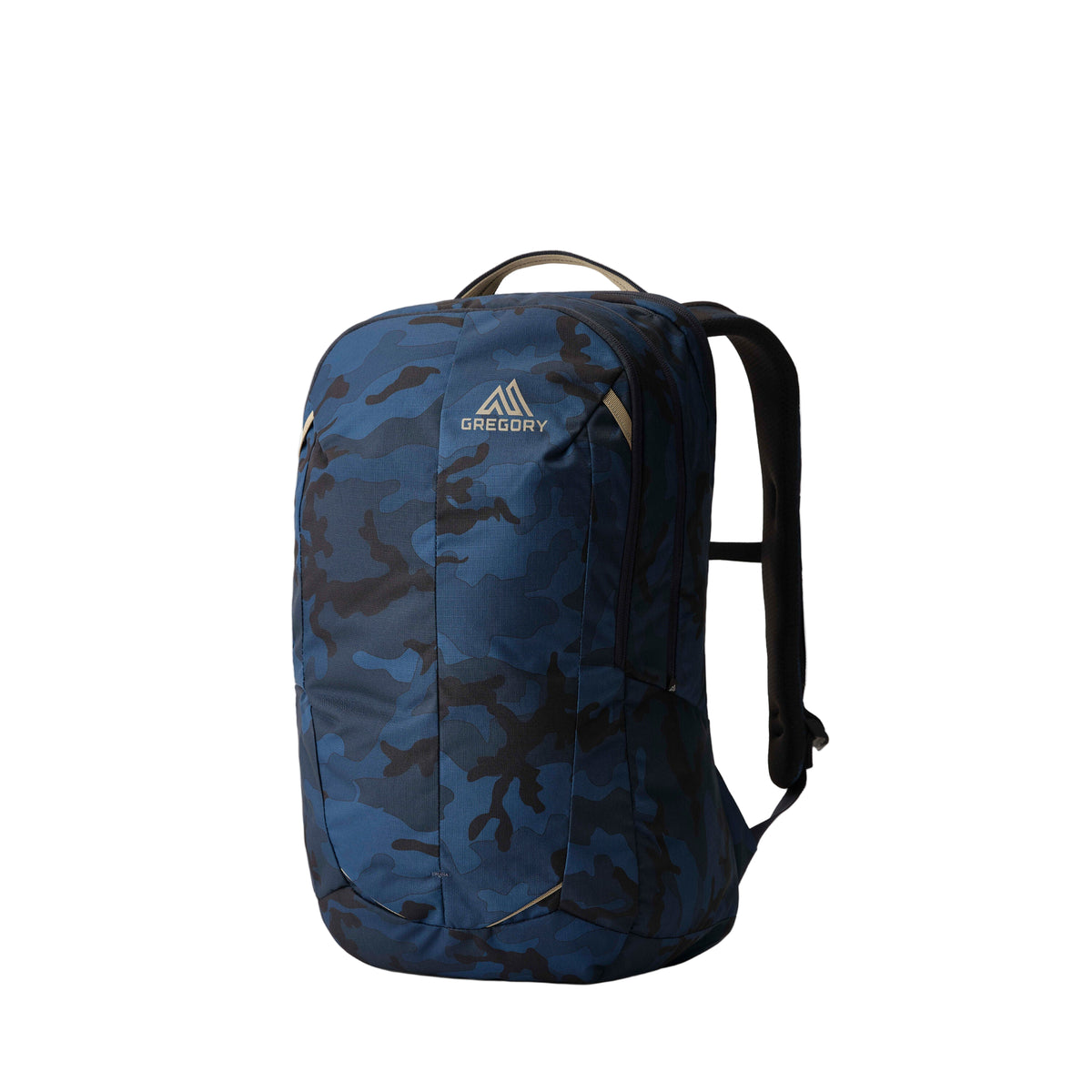 Gregory Retna 28L Everyday Backpack in Dusk Camo - Front View with 100% recycled materials