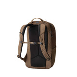 Gregory Retna 28L Everyday Backpack in Mesa Brown - Back View showing breathable airmesh backpanel