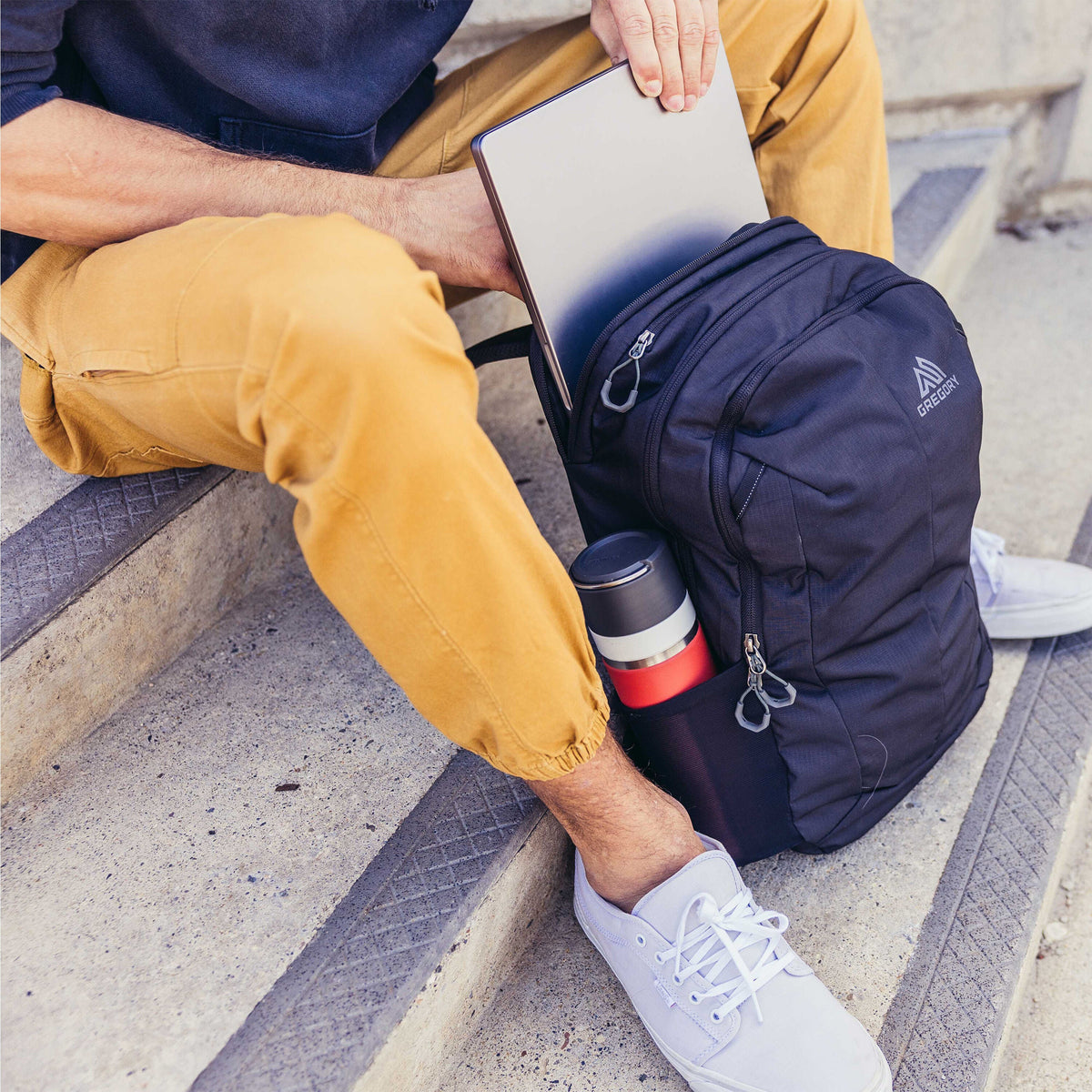 Gregory Retna 28L Externally Accessed Padded Laptop Sleeve - quick access for laptop storage