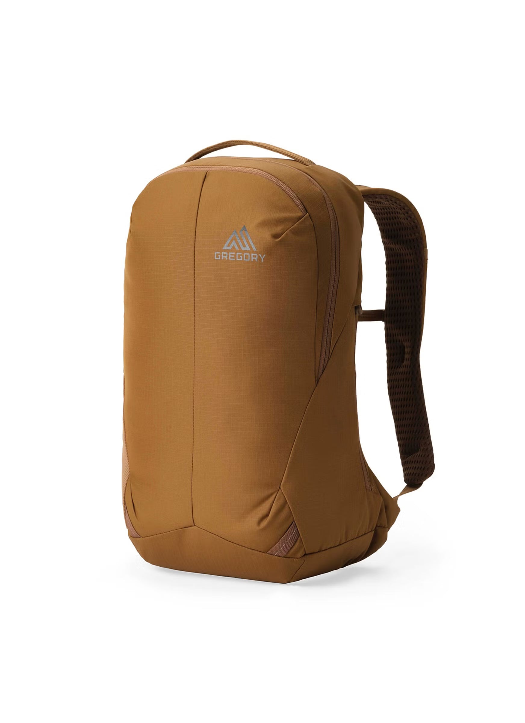 Gregory Rhune 18L Everyday Backpack in Coyote Brown - Front View with trail-inspired design