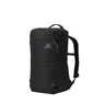Gregory Rhune 25L Everyday Backpack in Carbon Black - Front View with reflective details