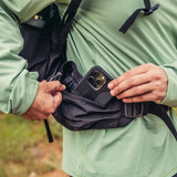 Gregory Stout 35 Oversized Hipbelt Pocket - large zippered storage for phone and trail essentials