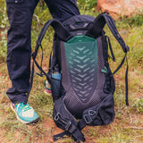 Gregory Stout 35 Perforated 3D Foam Backpanel - breathable ventilation for comfort on long hikes