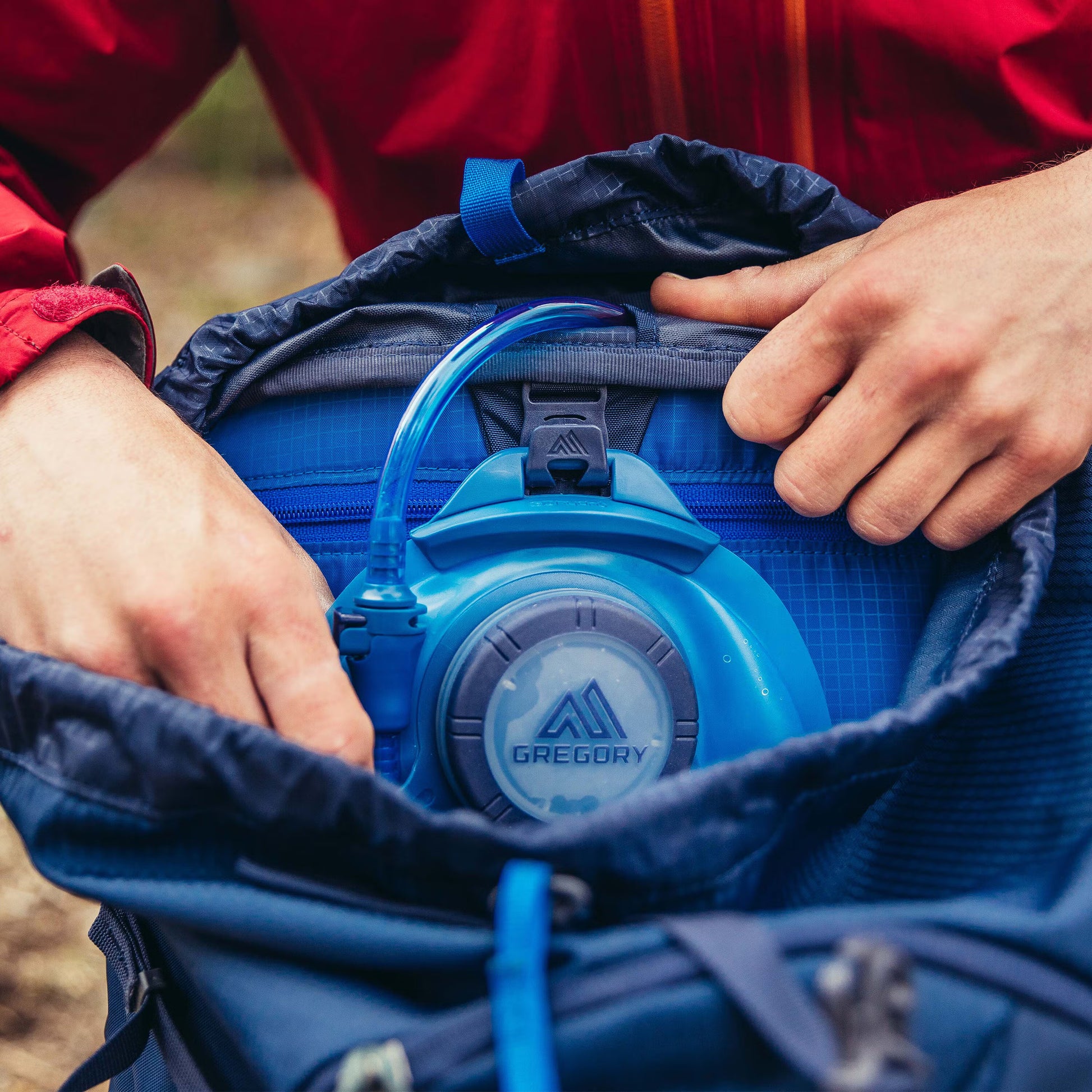 Gregory Zulu 45L Internal Hydration Sleeve with SpeedClip - compatible with Gregory 3D Hydro reservoirs