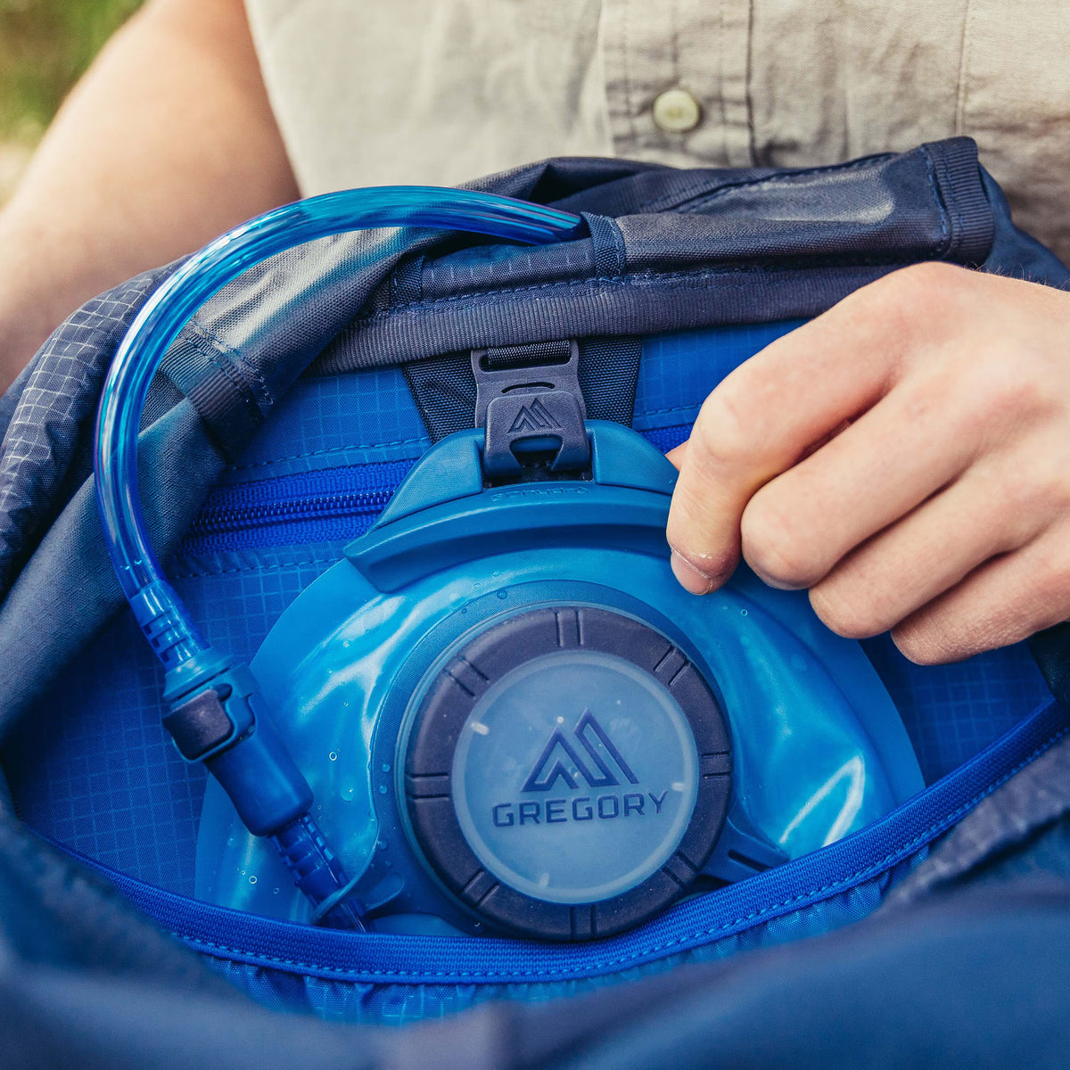 Gregory Zulu 65L Internal Hydration Sleeve with SpeedClip - compatible with Gregory 3D Hydro reservoirs
