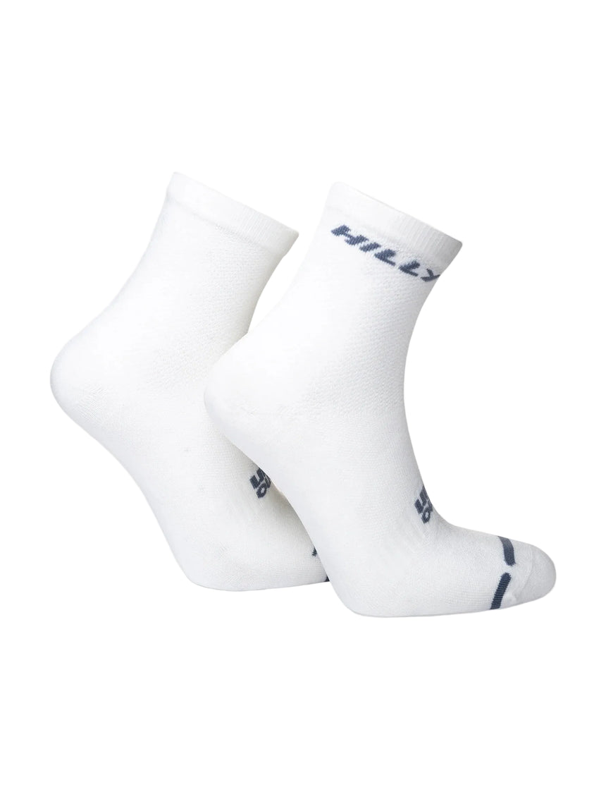 Hilly Active Anklet Zero performance socks - toe seam detail with hand-linked construction