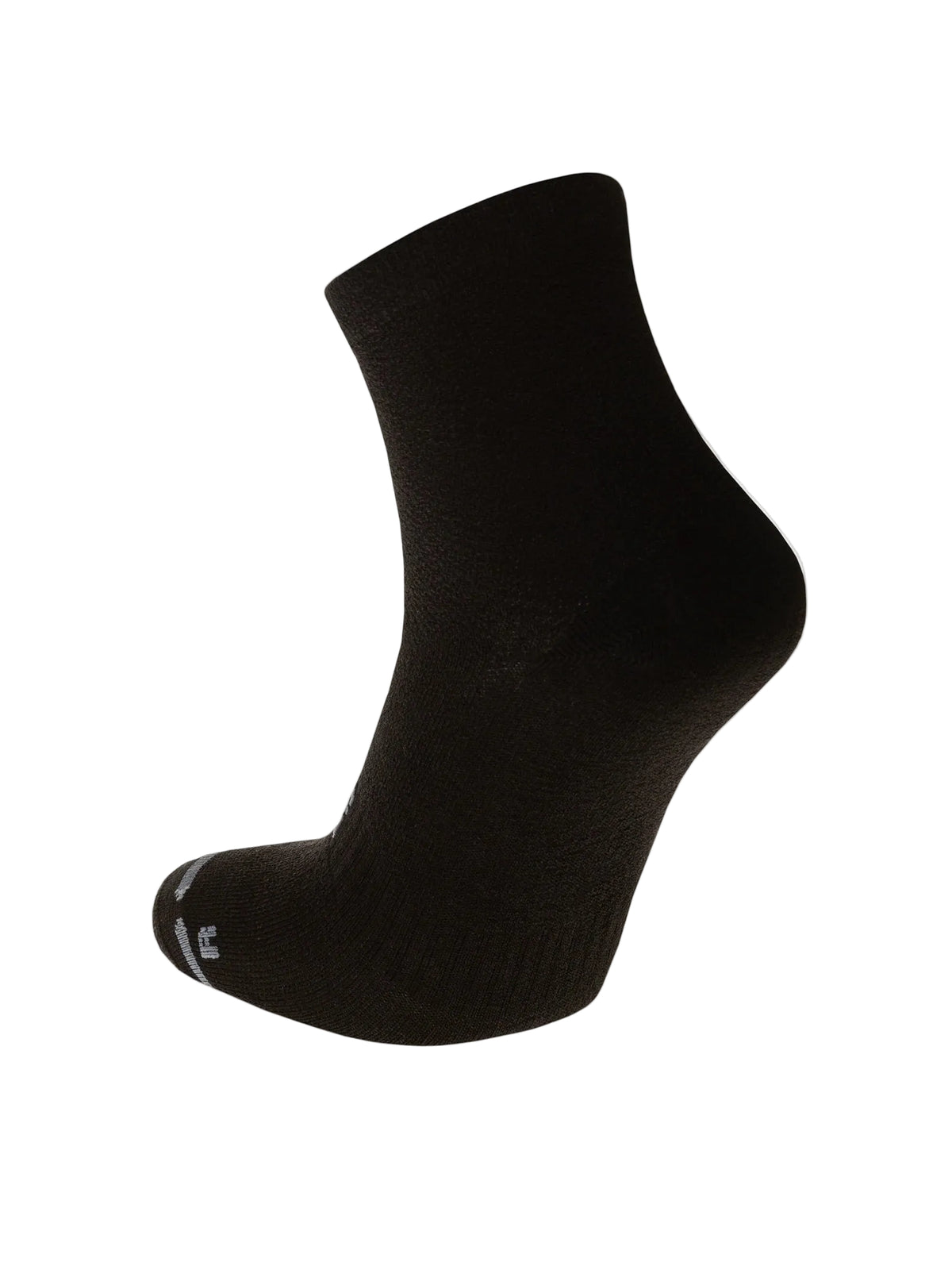 Hilly Active Anklet Zero running socks - front view showing secure fit and moisture-wicking fabric