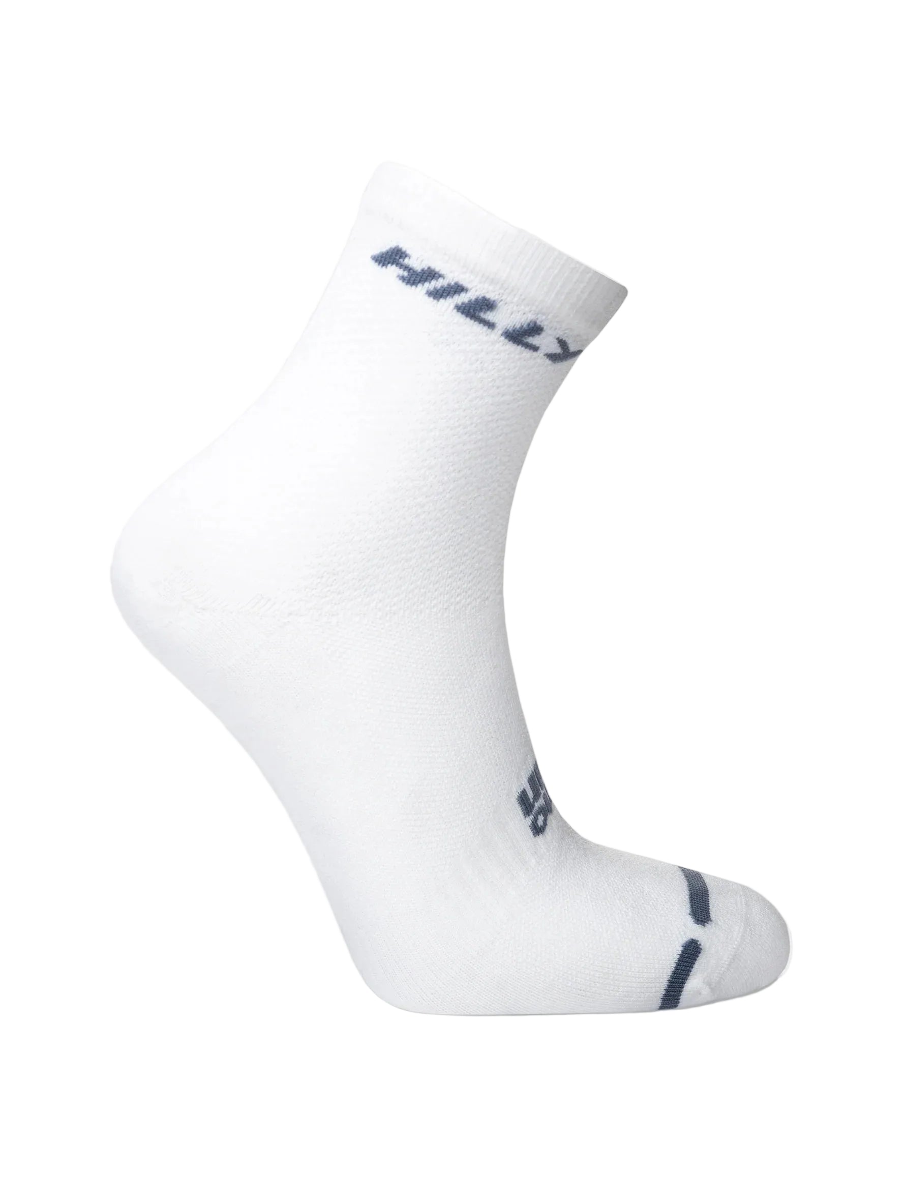 Hilly Active Anklet Zero running socks pair showing quick-drying Tactel fabric construction