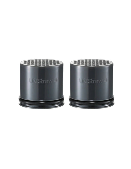 Lifestraw Go 2.0 Replacement Carbon Filter 2 Pack Outdoor Action Black- Product overview