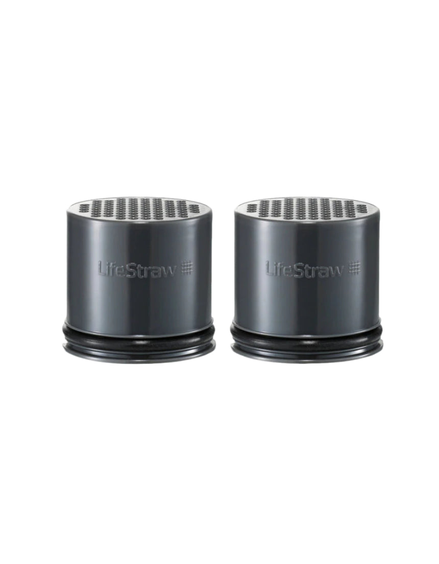 Lifestraw Go 2.0 Replacement Carbon Filter 2 Pack Outdoor Action Black- Product overview
