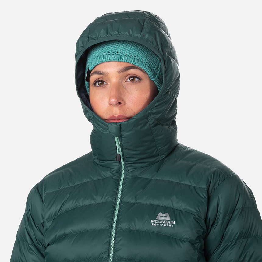 Mountain Equipment Frostline Women's Jacket Outdoor Action Deep Teal - Mountain HC Hood