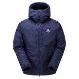 Mountain Equipment Kryos Men's Jacket Outdoor Action Medieval Blue- front
