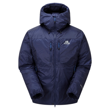 Mountain Equipment Kryos Men's Jacket Outdoor Action Medieval Blue- front
