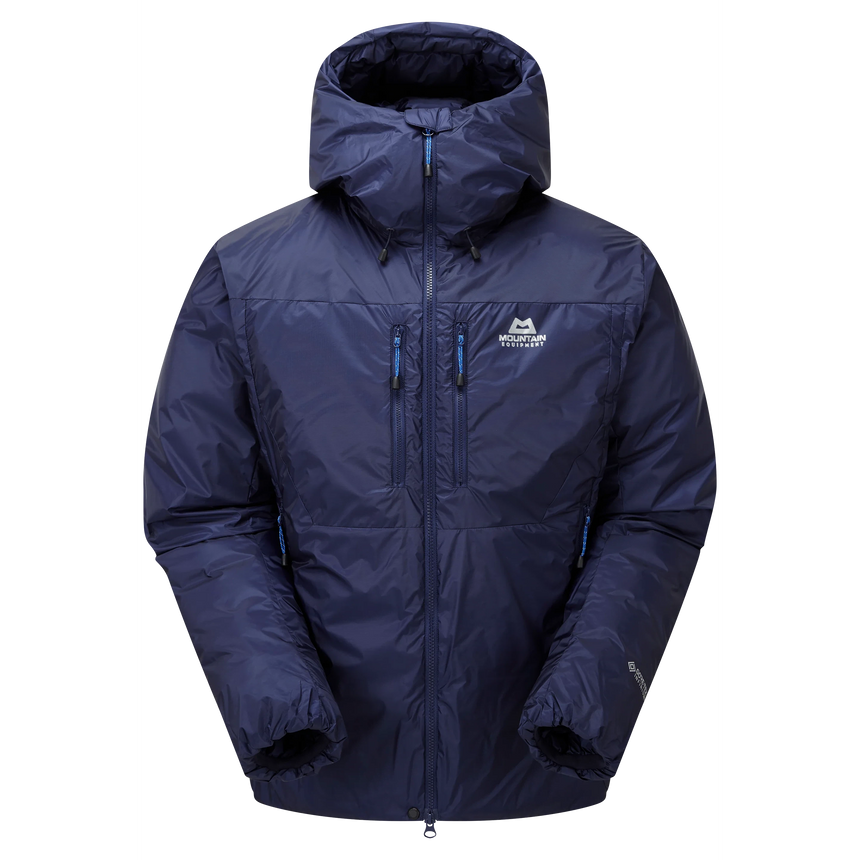 Mountain Equipment Kryos Men's Jacket Outdoor Action Medieval Blue- front
