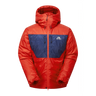 Mountain Equipment Kryos Men's Jacket Outdoor Action Chilli Red/Medievall- front
