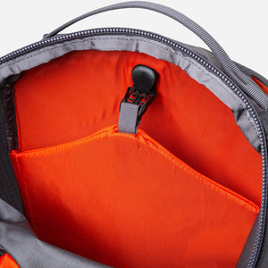 Mountain Equipment Wallpack 16 close up interior pack storage image