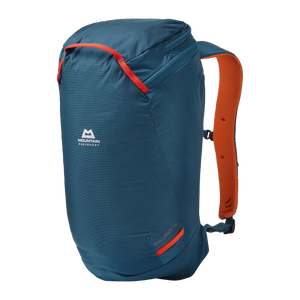 Mountain Equipment Wallpack 16 Alto Blue full front angle image