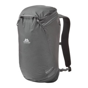 Mountain Equipment Wallpack 16 Anvil Grey full front angle image