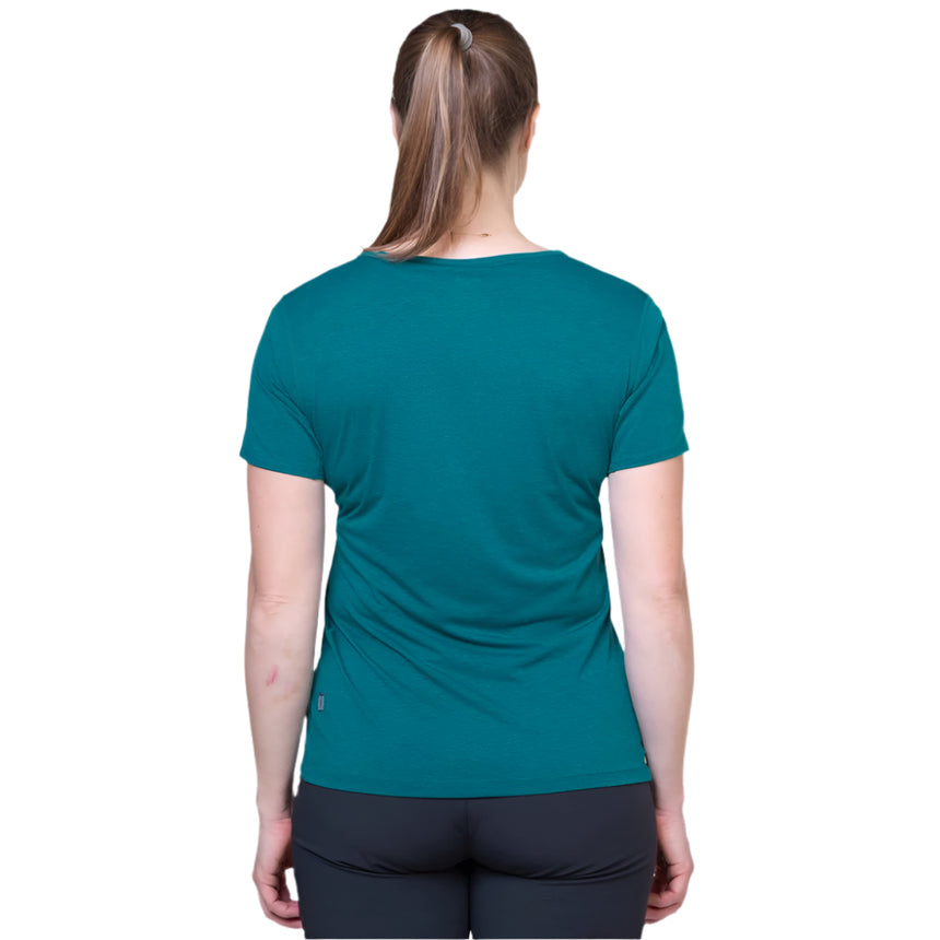 Mountain Equipment Tempi Women's Tee Outdoor Action
