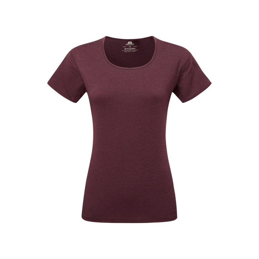 Mountain Equipment Tempi Women's Tee Outdoor Action