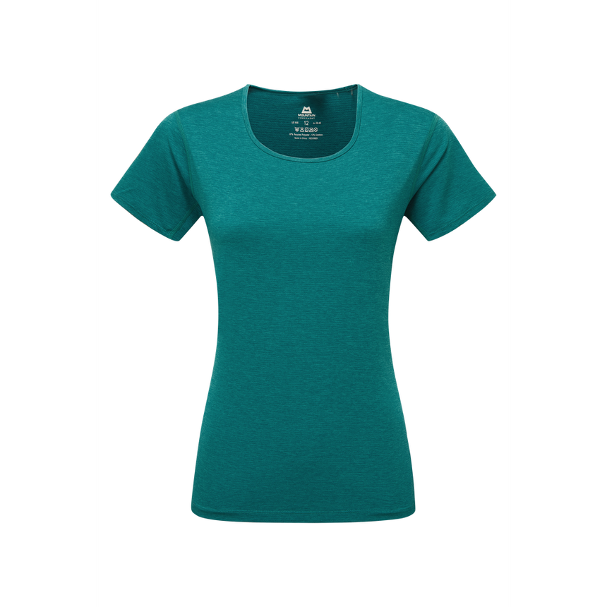 Mountain Equipment Tempi Women's Tee Outdoor Action