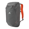 Mountain Equipment Wallpack 20 Backpack Anvil/Orange full front angle image