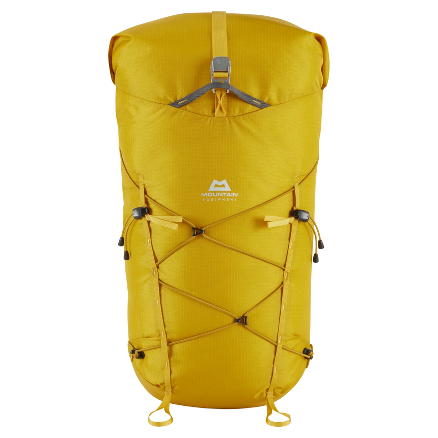 Mountain Equipment Orcus 28+ Backpack Outdoor Action Sulphur - Full front image