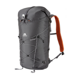 Mountain Equipment Orcus 28+ Backpack Outdoor Action Anvil Grey - Full front angle image