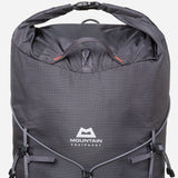 Mountain Equipment Orcus 28+ Backpack Outdoor Action Anvil Grey - Close up top handle image