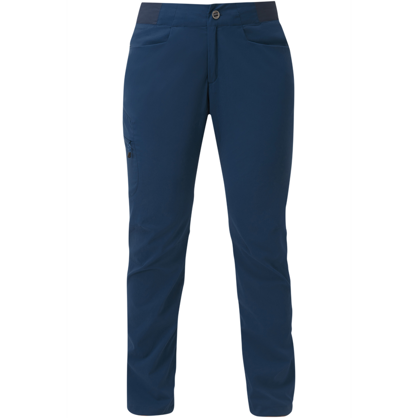 Mountain Equipment Dihedral Women's Pant Outdoor Action Majolica Blue - Front 