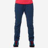 Mountain Equipment Dihedral Women's Pant Outdoor Action Majolica Blue - Front on Model