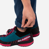 Mountain Equipment Dihedral Women's Pant Outdoor Action Majolica Blue - Hem Drawcords
