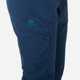 Mountain Equipment Dihedral Women's Pant Outdoor Action Majolica Blue - Zippered Thigh Pockets