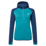 Mountain Equipment Eclipse Hooded Women's Jacket Outdoor Action Topaz/Medieval- front