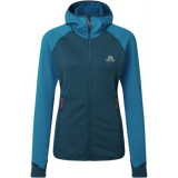 Mountain Equipment Eclipse Hooded Women's Jacket Outdoor Action Majolica/Mykonos- front
