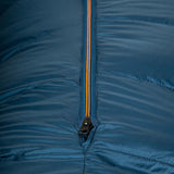 Mountain Equipment Helium 800 Sleeping Bag Outdoor Action Majolica Blue- zip