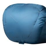 Mountain Equipment Helium 800 Sleeping Bag Outdoor Action Majolica Blue- foot box