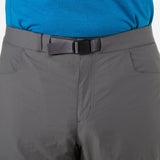 Mountain Equipment Inception Men's Pant Outdoor Action Shadow Grey - Low profile belt